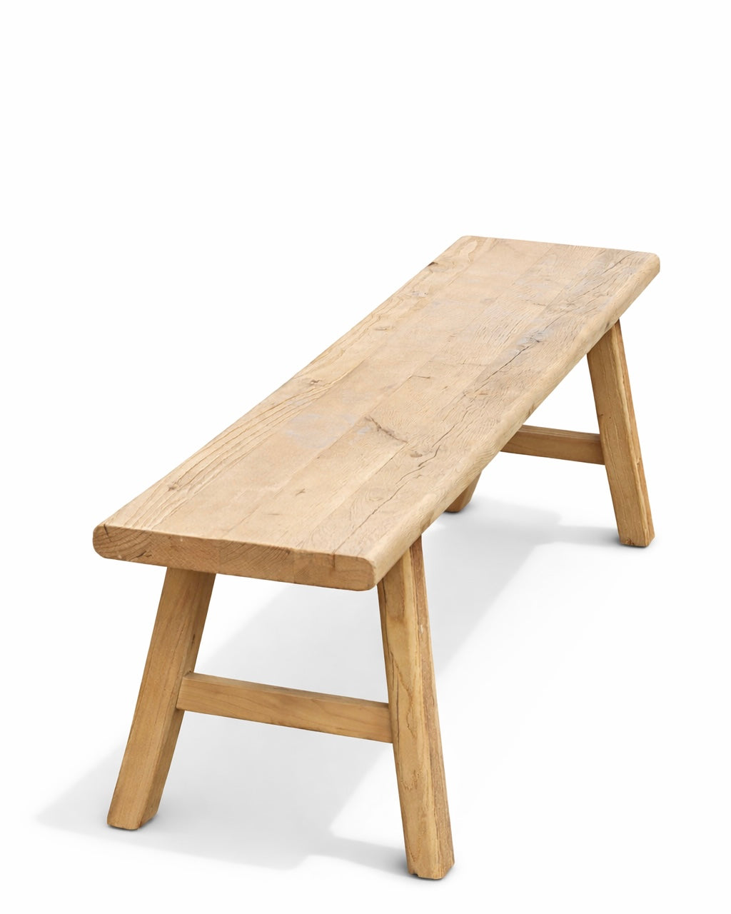 ספסל מעץ אלון ממוחזר דגם דין 150 סמ