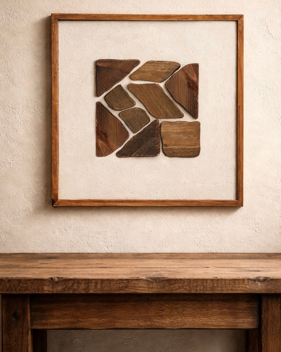 תמונה דגם צורות חום