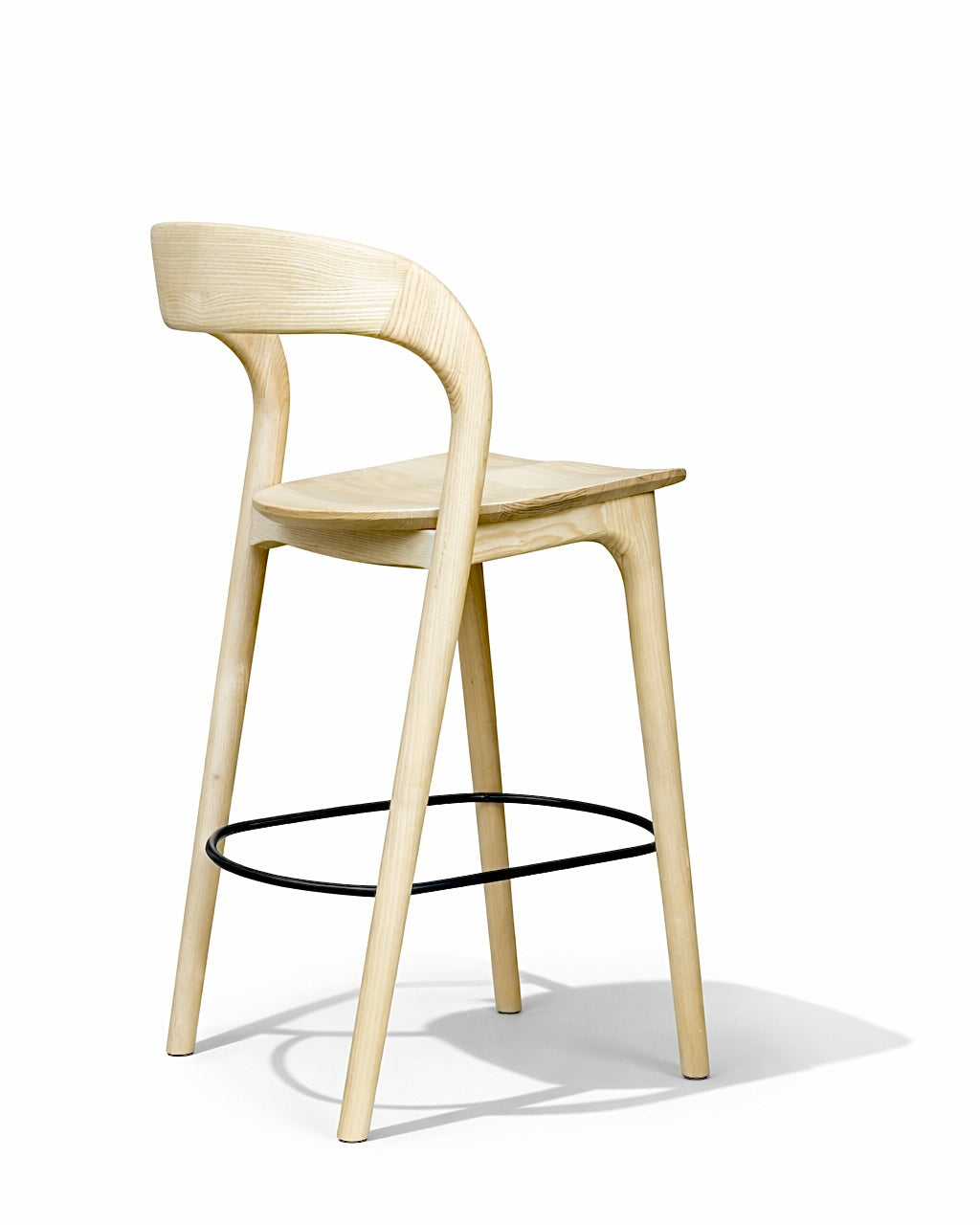 כסא בר דגם אפק צבע טבעי