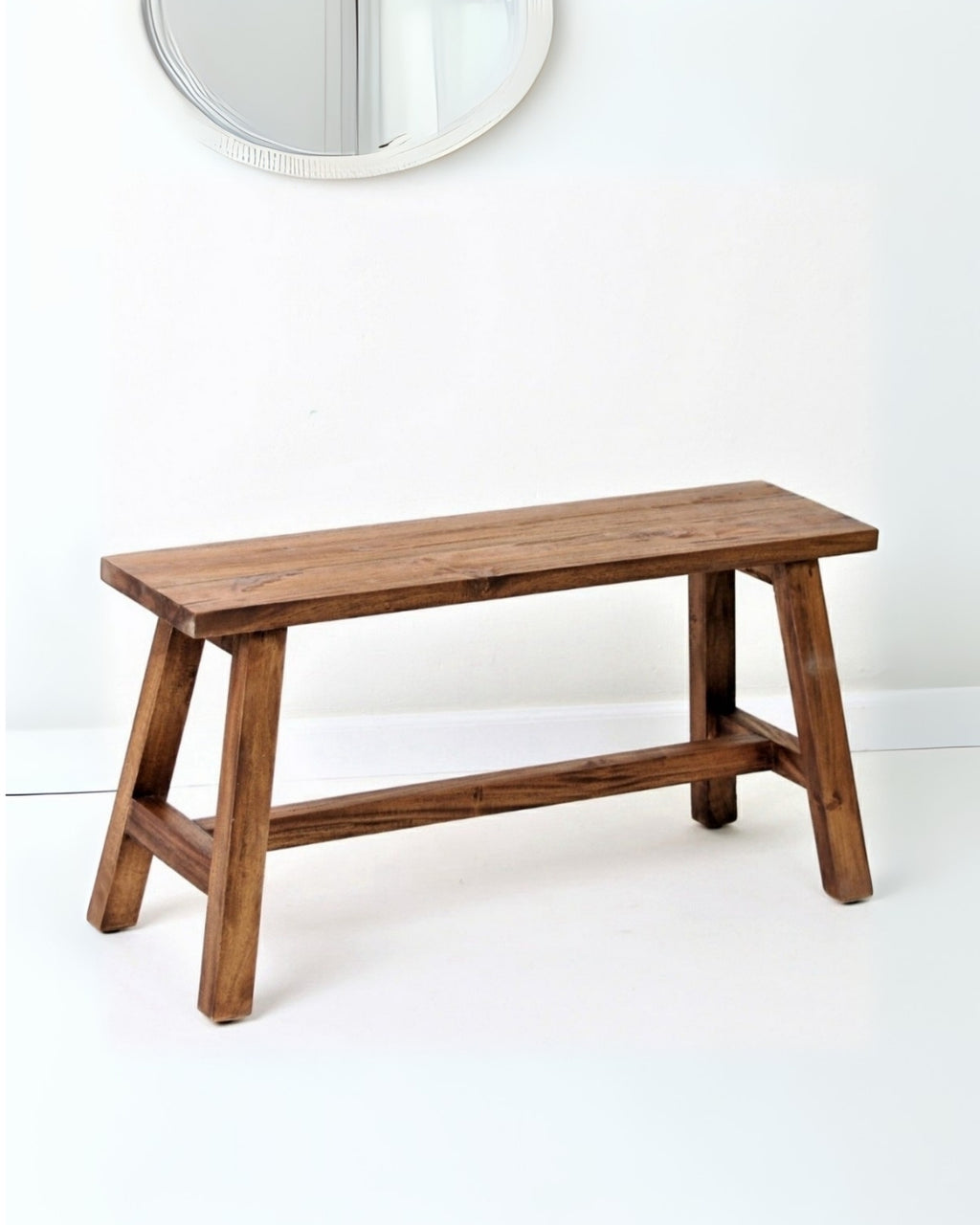 ספסל מעץ מהגוני דגם אלומים