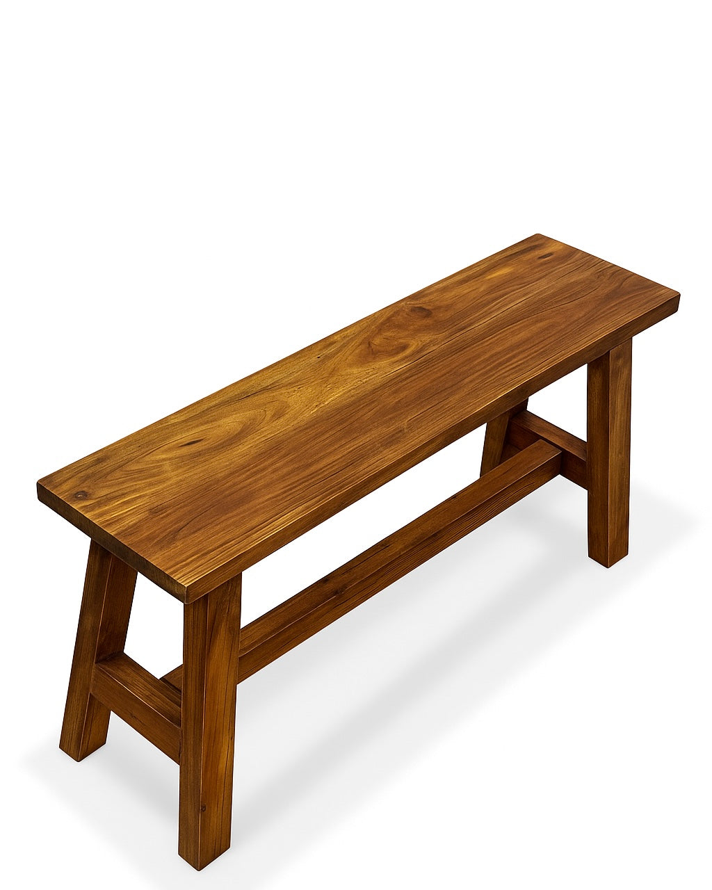 ספסל מעץ מהגוני דגם אלומים