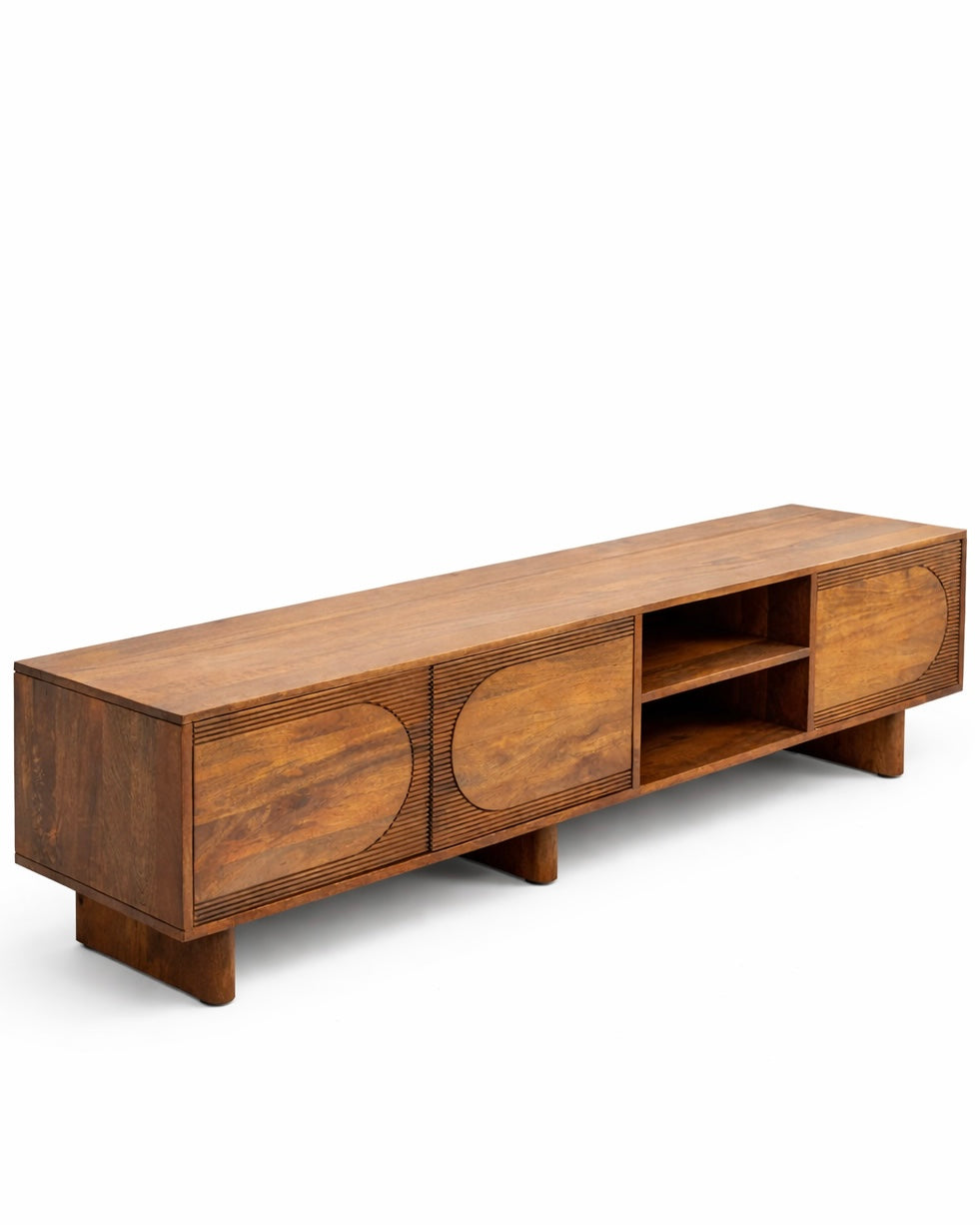 מזנון מעץ מלא דגם ווסט