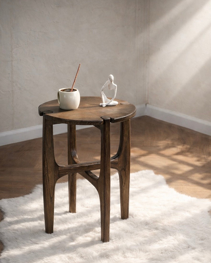 שולחן צד דגם כחל