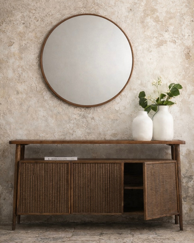 מזנון מעץ מלא דגם בוסטון