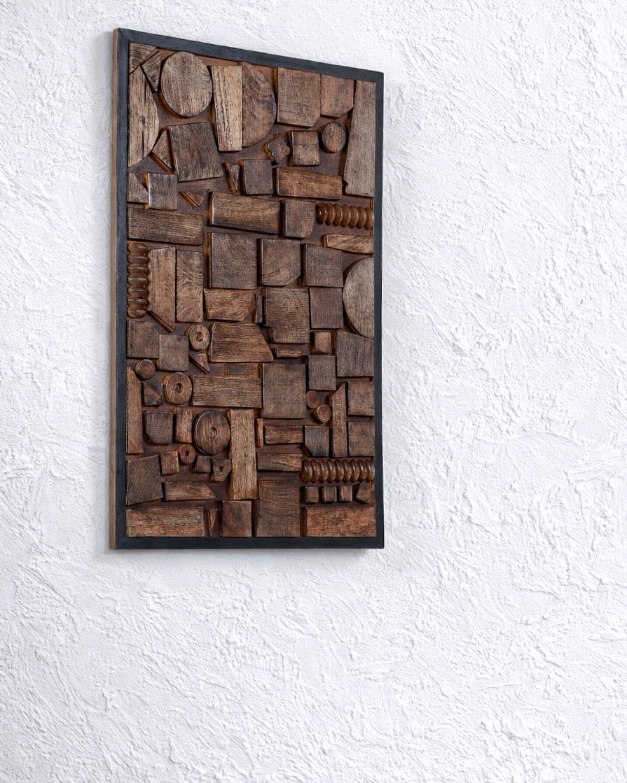 מתלה קיר דגם פסיפס