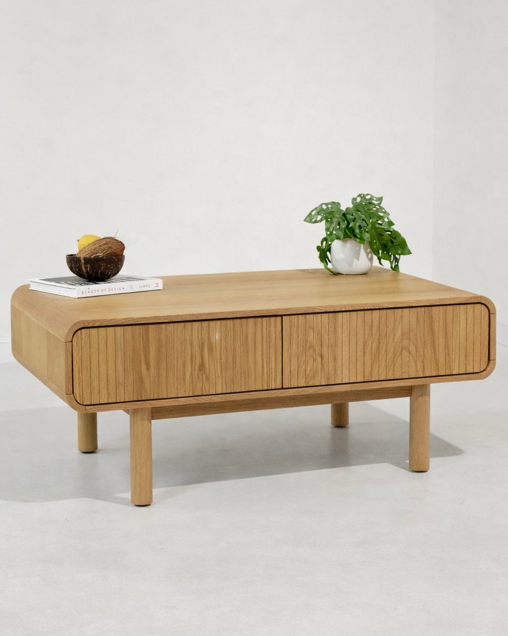 שולחן סלון דגם אלפים עם מגירות אחסון