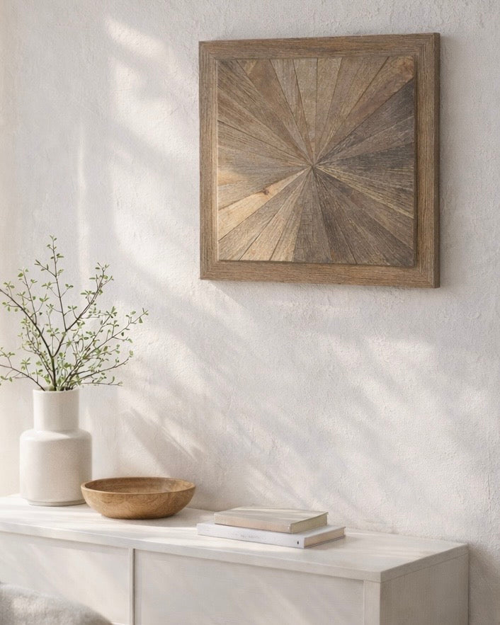 מתלה קיר דגם שמש