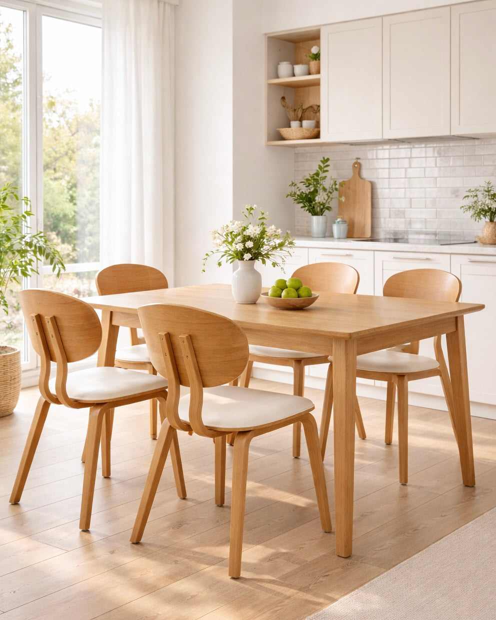 כסא אוכל דגם ברלין גוון אלון