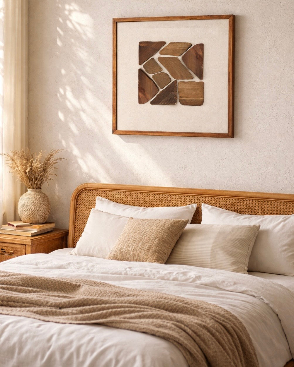 תמונה דגם צורות חום