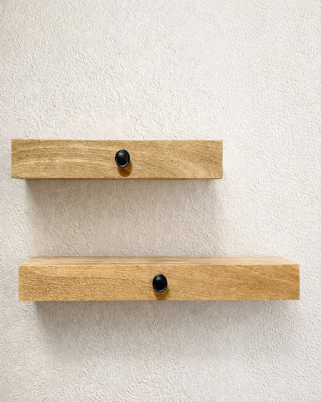 סט מדפי עץ צפים דגם קידר