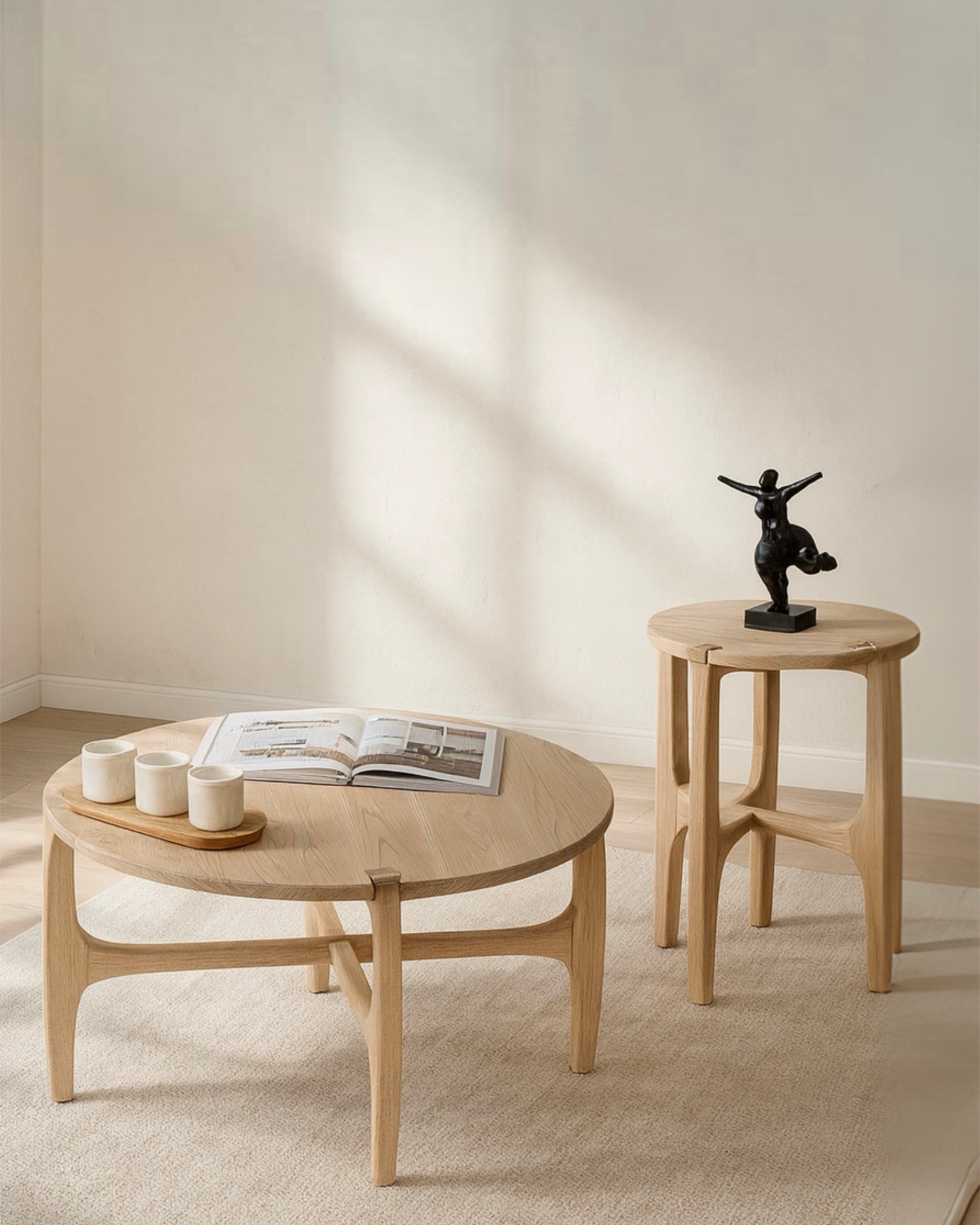 שולחן צד דגם כחל